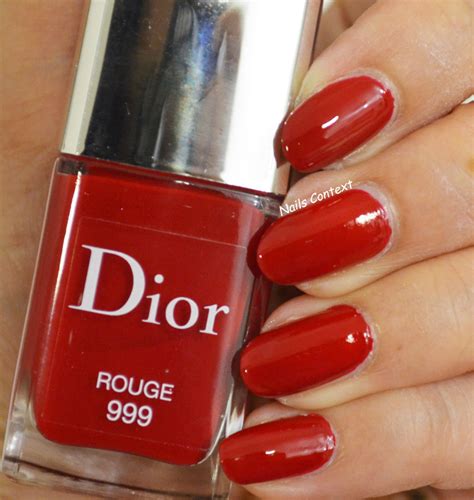 dior nail polish rouge 999|christian dior nail varnish.